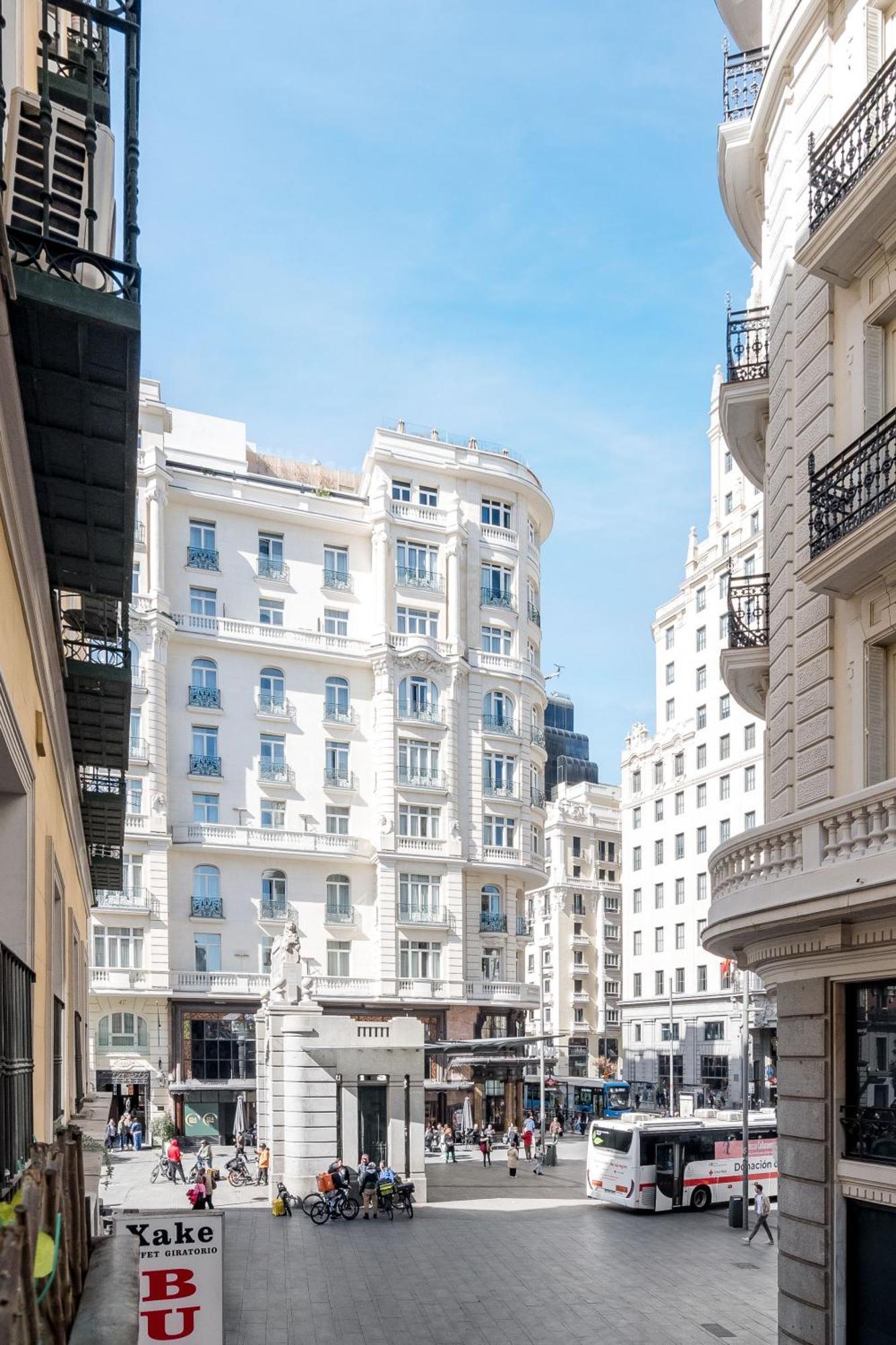 Charming Gran Via Madridアパートメント エクステリア 写真